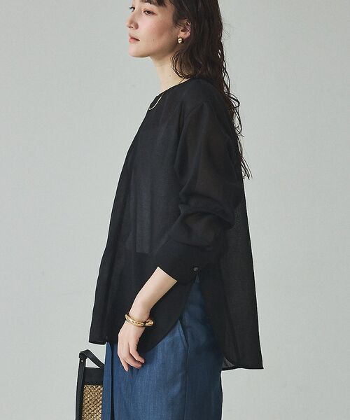 qualite / カリテ シャツ・ブラウス | シアーTブラウス【予約】 | 詳細28