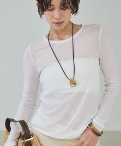 シアーテレコロングスリーブT【予約】