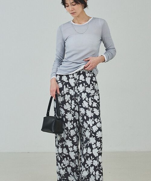 qualite / カリテ Tシャツ | シアーテレコロングスリーブT【予約】 | 詳細17