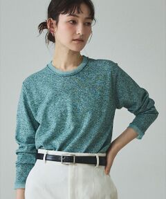 qualite / カリテ Tシャツ | シアーミックスニットプルオーバー【予約】