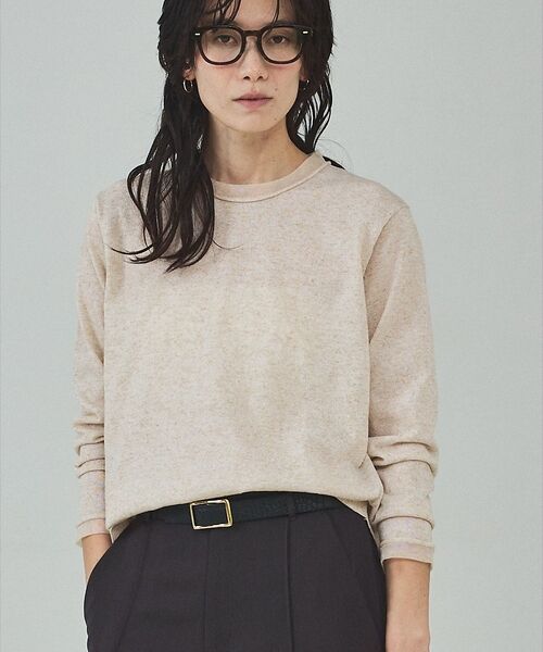qualite / カリテ Tシャツ | シアーミックスニットプルオーバー【予約】 | 詳細1
