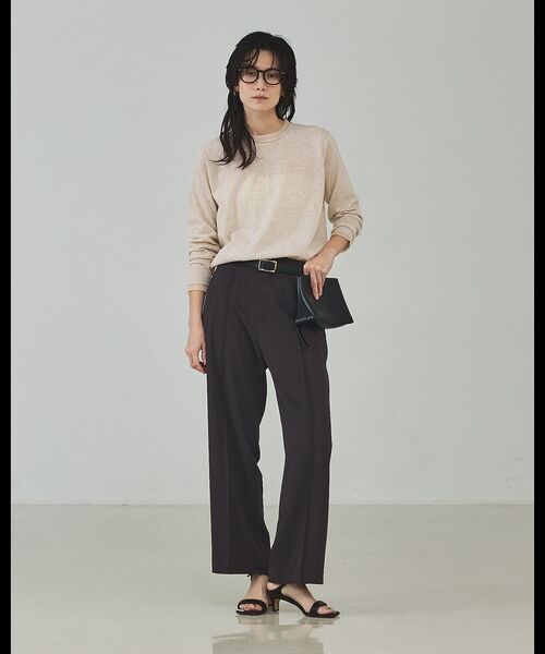 qualite / カリテ Tシャツ | シアーミックスニットプルオーバー | 詳細7