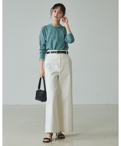 qualite / カリテ Tシャツ | シアーミックスニットプルオーバー【予約】 | 詳細8