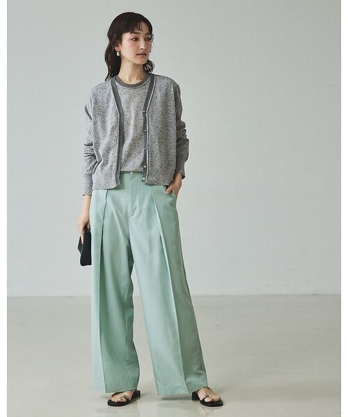 qualite / カリテ Tシャツ | シアーミックスニットプルオーバー【予約】 | 詳細13