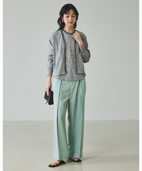 qualite / カリテ Tシャツ | シアーミックスニットプルオーバー【予約】 | 詳細14