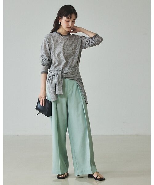 qualite / カリテ Tシャツ | シアーミックスニットプルオーバー【予約】 | 詳細15