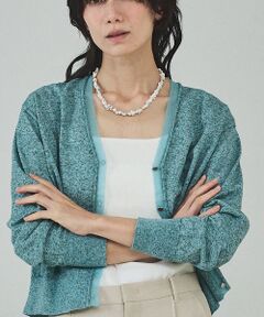 qualite / カリテ その他 | シアーミックスカーディガン【予約】