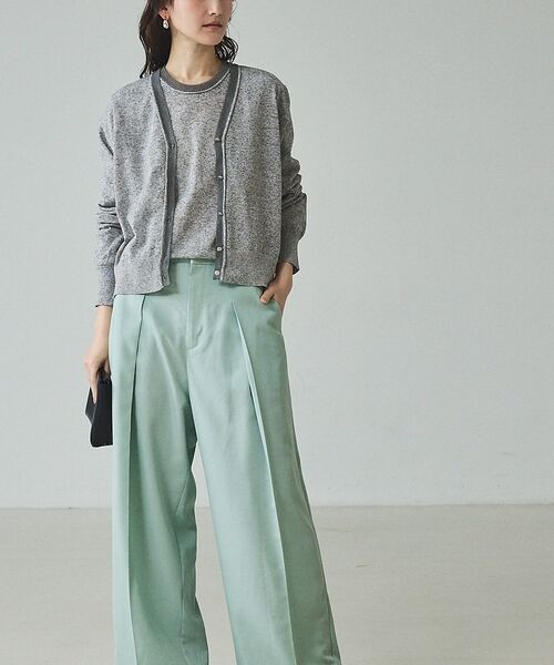 qualite / カリテ カーディガン・ボレロ | シアーミックスカーディガン【予約】 | 詳細21