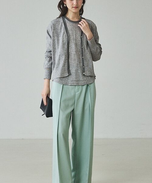 qualite / カリテ カーディガン・ボレロ | シアーミックスカーディガン【予約】 | 詳細22