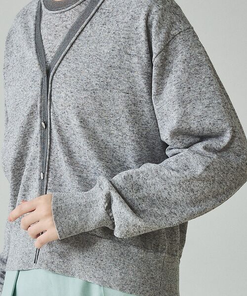 qualite / カリテ カーディガン・ボレロ | シアーミックスカーディガン【予約】 | 詳細19