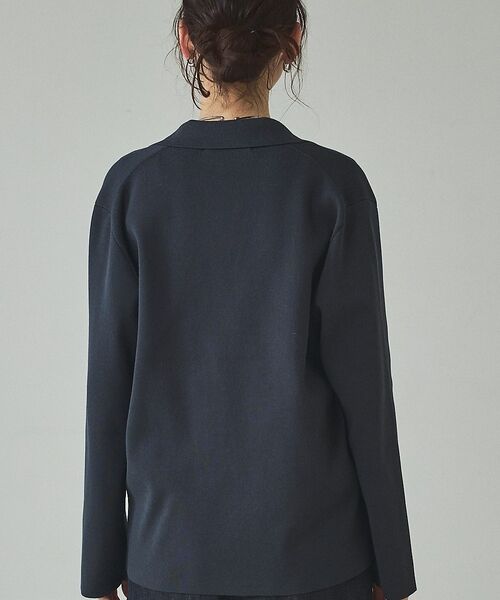 qualite / カリテ テーラードジャケット | ニットテーラードジャケット【予約】 | 詳細12