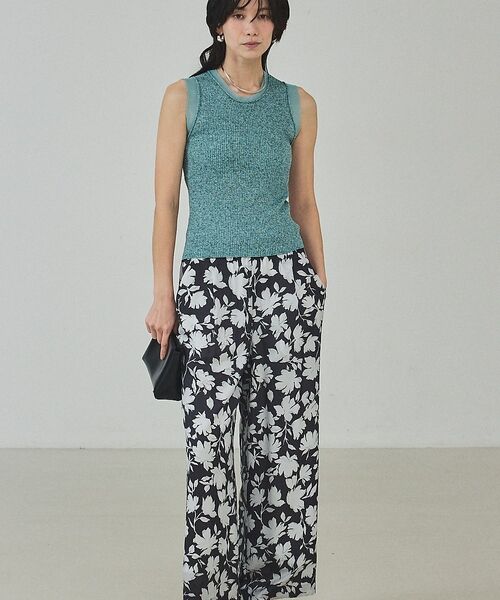 qualite / カリテ パンツ | シルエットフラワーパンツ【予約】 | 詳細10