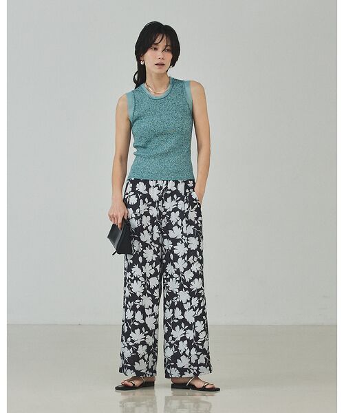 qualite / カリテ パンツ | シルエットフラワーパンツ【予約】 | 詳細13