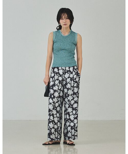 qualite / カリテ パンツ | シルエットフラワーパンツ【予約】 | 詳細14