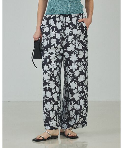 qualite / カリテ パンツ | シルエットフラワーパンツ【予約】 | 詳細15