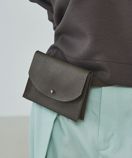qualite / カリテ ショルダーバッグ | レザーベルトミニバック【予約】 | 詳細11