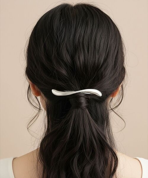 qualite / カリテ ヘアアクセサリー | ウエーブバーバレッタ | 詳細3