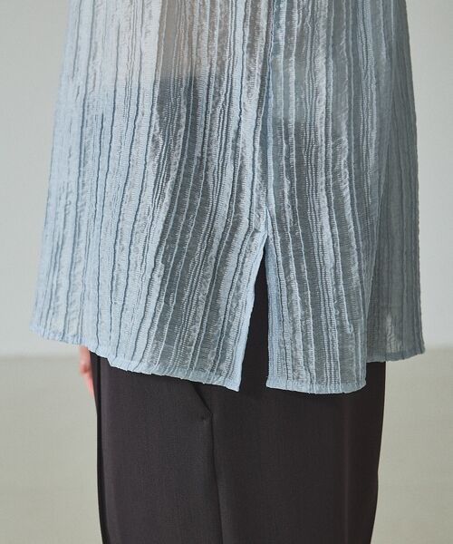 qualite / カリテ シャツ・ブラウス | シアークレープブラウス | 詳細30