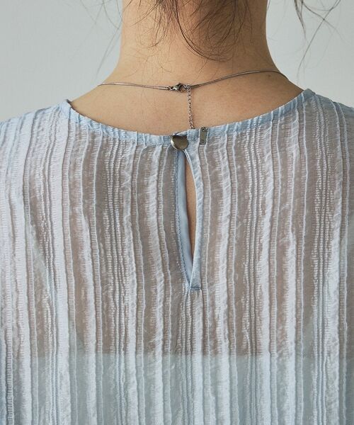 qualite / カリテ シャツ・ブラウス | シアークレープブラウス | 詳細26