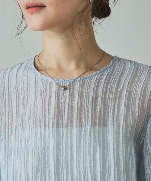 qualite / カリテ シャツ・ブラウス | シアークレープブラウス | 詳細27