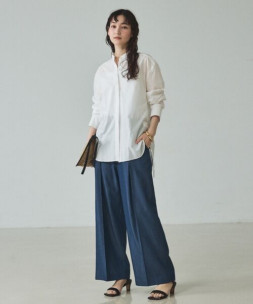qualite / カリテ シャツ・ブラウス | ウエストドロストシャツ【予約】 | 詳細1