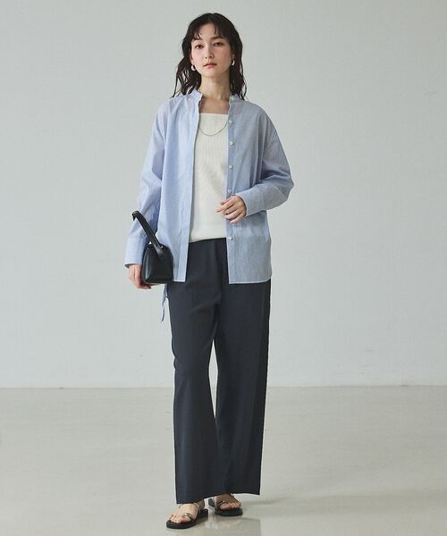 qualite / カリテ シャツ・ブラウス | ウエストドロストシャツ | 詳細15