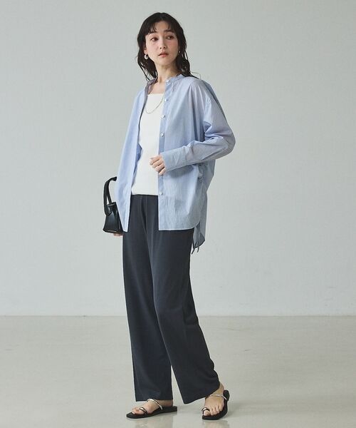 qualite / カリテ シャツ・ブラウス | ウエストドロストシャツ | 詳細17