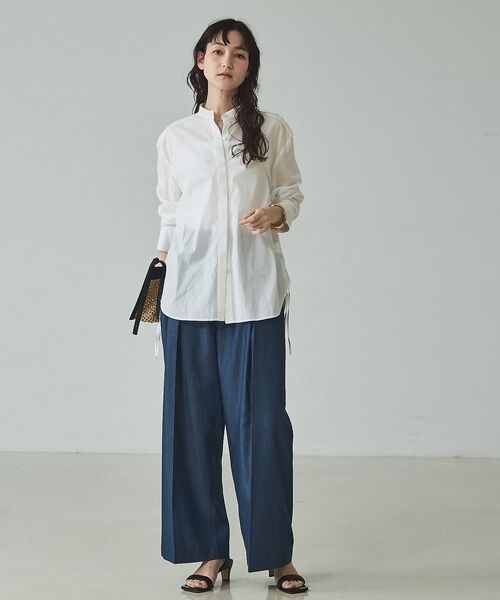 qualite / カリテ シャツ・ブラウス | ウエストドロストシャツ【予約】 | 詳細3