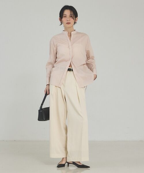 qualite / カリテ シャツ・ブラウス | ウエストドロストシャツ【予約】 | 詳細8