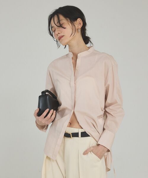 qualite / カリテ シャツ・ブラウス | ウエストドロストシャツ【予約】 | 詳細12