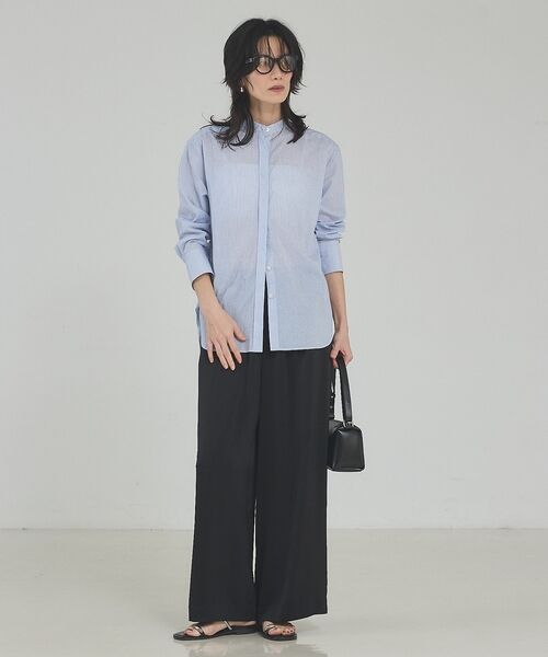 qualite / カリテ シャツ・ブラウス | ウエストドロストシャツ【予約】 | 詳細14