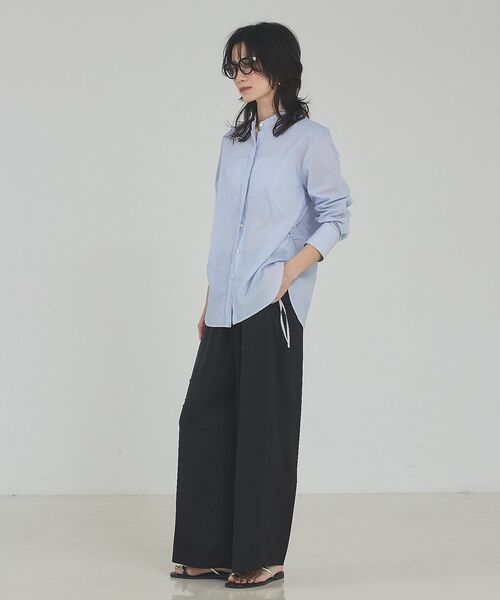 qualite / カリテ シャツ・ブラウス | ウエストドロストシャツ【予約】 | 詳細15