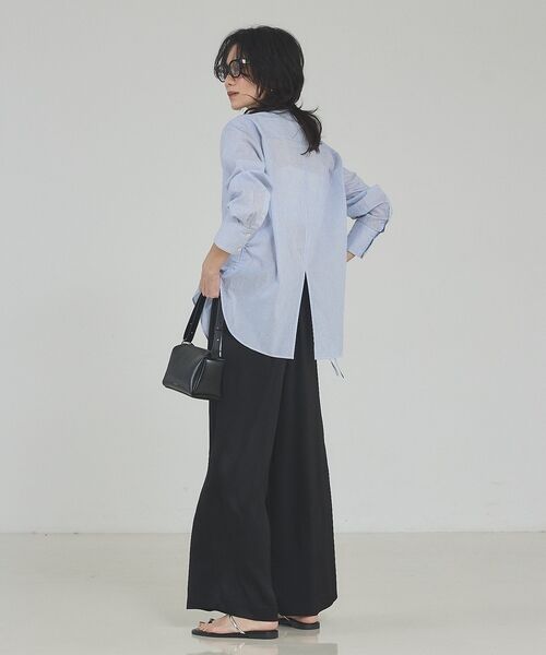 qualite / カリテ シャツ・ブラウス | ウエストドロストシャツ【予約】 | 詳細16
