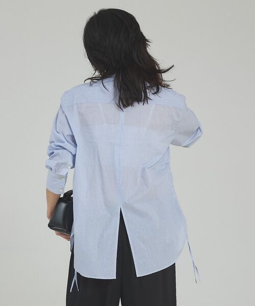 qualite / カリテ シャツ・ブラウス | ウエストドロストシャツ【予約】 | 詳細19
