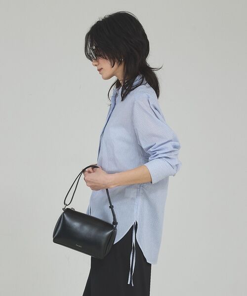 qualite / カリテ シャツ・ブラウス | ウエストドロストシャツ【予約】 | 詳細20