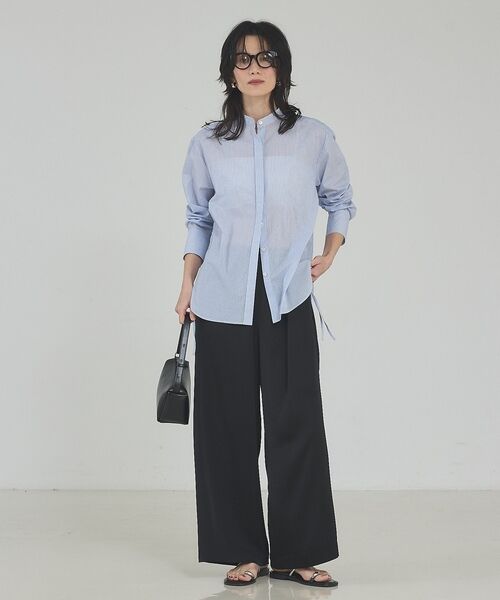 qualite / カリテ シャツ・ブラウス | ウエストドロストシャツ【予約】 | 詳細21