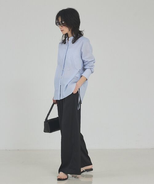 qualite / カリテ シャツ・ブラウス | ウエストドロストシャツ【予約】 | 詳細22