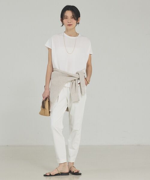 qualite / カリテ ニット・セーター | 【接触冷感・セットアップ】レーヨンストレッチフレンチ | 詳細27