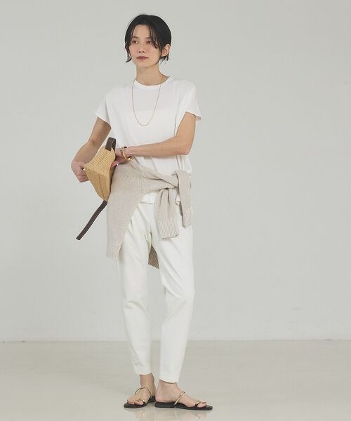 qualite / カリテ ニット・セーター | 【接触冷感・セットアップ】レーヨンストレッチフレンチ | 詳細28