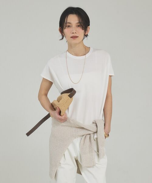 qualite / カリテ ニット・セーター | 【接触冷感・セットアップ】レーヨンストレッチフレンチ | 詳細30