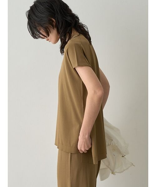 qualite / カリテ ニット・セーター | 【接触冷感・セットアップ】レーヨンストレッチフレンチ | 詳細16