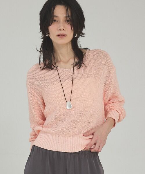 qualite / カリテ ニット・セーター | ミックスカラードライコットンニット | 詳細10