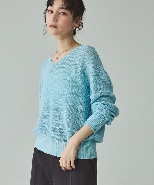 qualite / カリテ ニット・セーター | ミックスカラードライコットンニット | 詳細12