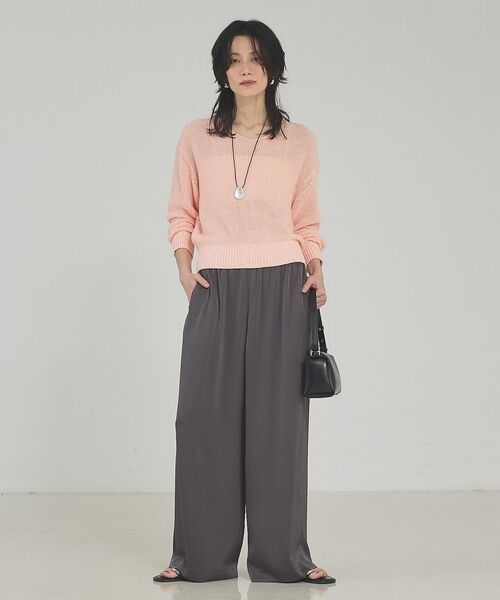 qualite / カリテ その他 | ミックスカラードライコットンニット【予約】 | 詳細4