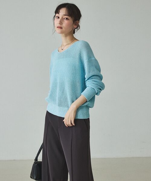 qualite / カリテ その他 | ミックスカラードライコットンニット【予約】 | 詳細17