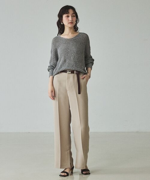 qualite / カリテ その他 | ミックスカラードライコットンニット【予約】 | 詳細21