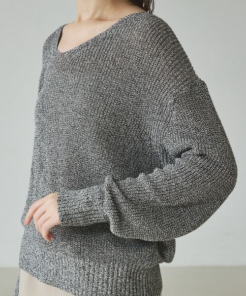 qualite / カリテ その他 | ミックスカラードライコットンニット【予約】 | 詳細28