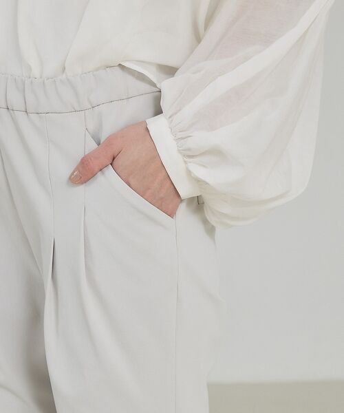 qualite / カリテ パンツ | 【大人気パンツが今年も登場!新色追加】2WAYストレッチタックパンツ | 詳細19