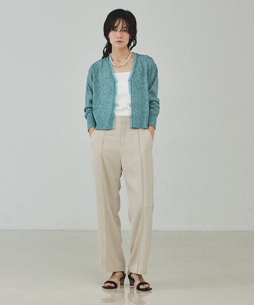 qualite / カリテ スラックス・ドレスパンツ | 【セットアップ対応】ドライカルゼフルイドパンツ | 詳細12