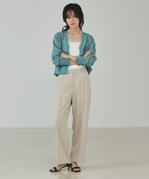 qualite / カリテ スラックス・ドレスパンツ | 【セットアップ対応】ドライカルゼフルイドパンツ【予約】 | 詳細2